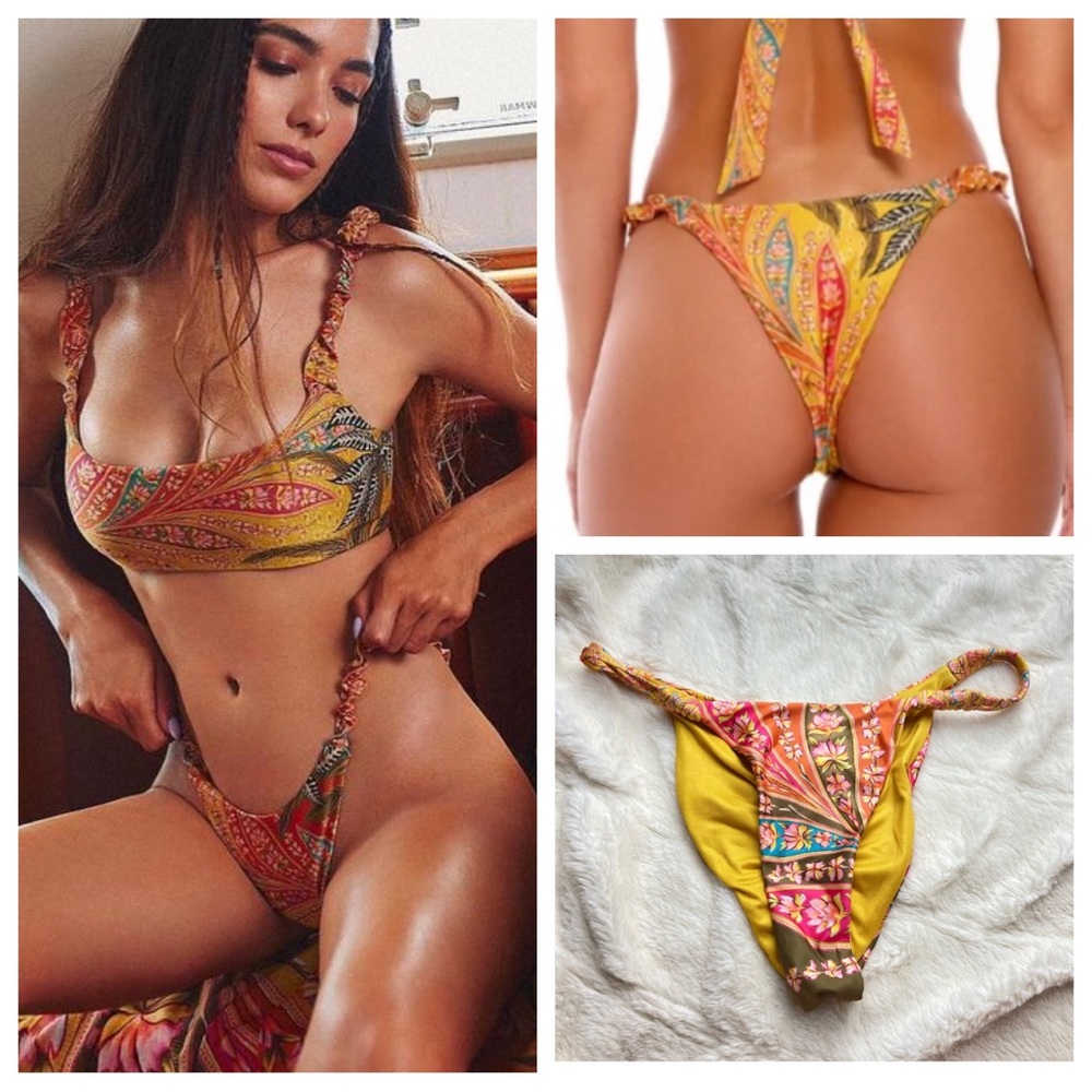 NWOT Agua Bendita ADELE LULA BIKINI BOTTOM 12609